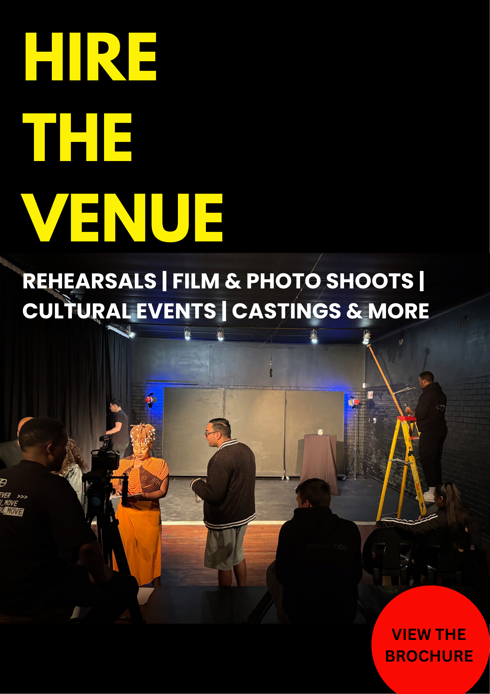 VENUE AVAILABLE FOR RENTAL