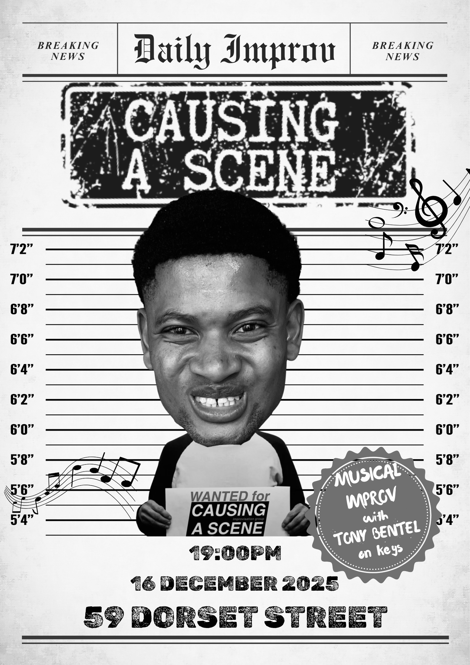 CAUSING A SCENE IMPROV